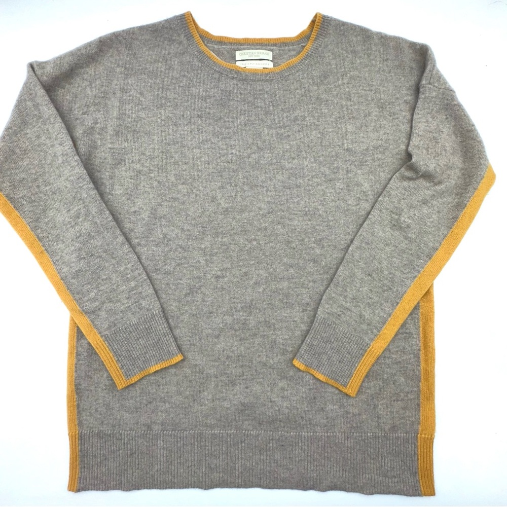 Christian Siriano New York 100% 2 Ply Cashmere Sweater Women’s Size Medium - Picture 2 of 4